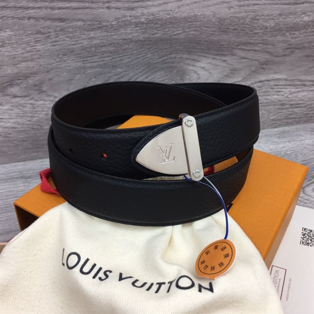 LOUIS VUITTON LV TRUNK 35MM REVERSIBLE BELT – LBE081