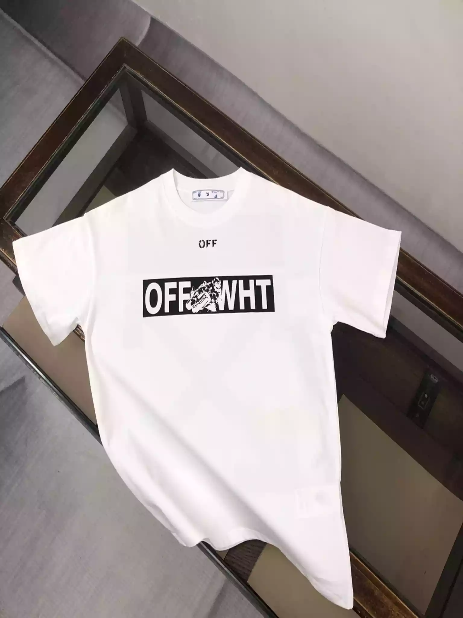 T-shirt Off-White White – OWS035