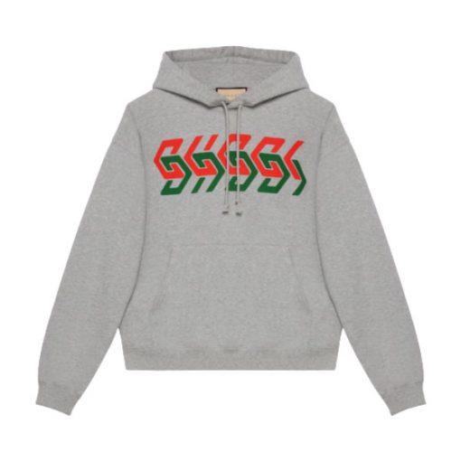 GUCCI CHAIN PRINT HOODED SWEATSHIRT – GCK023