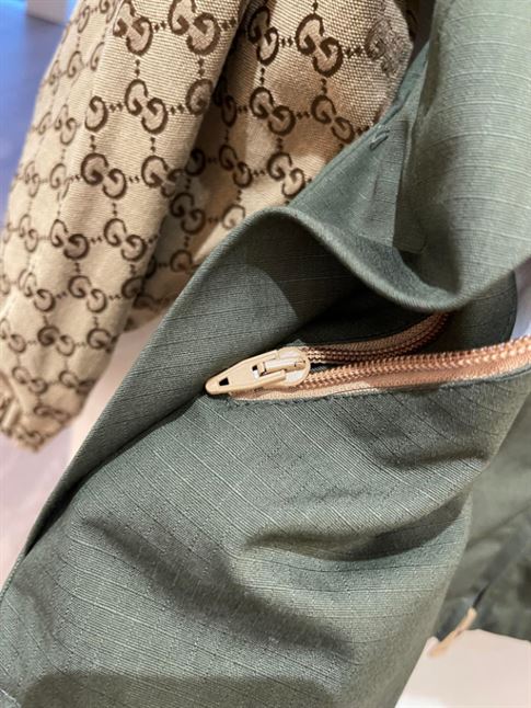 GUCCI GG COTTON CANVAS ZIP JACKET – GCJ028