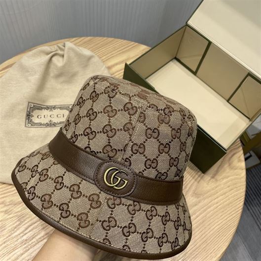 GUCCI GG CANVAS BUCKET HAT – GH159