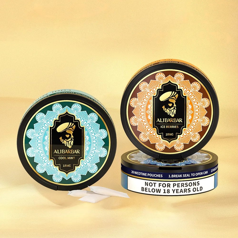 Alibarbar Nicotine Pouches 5PCS – 12mg/18mg