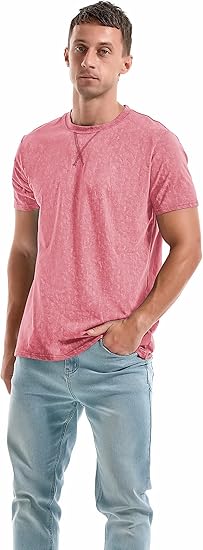 Men's T-shirts - Premium pure cotton crew neck T-shirts, sizes S-4XL