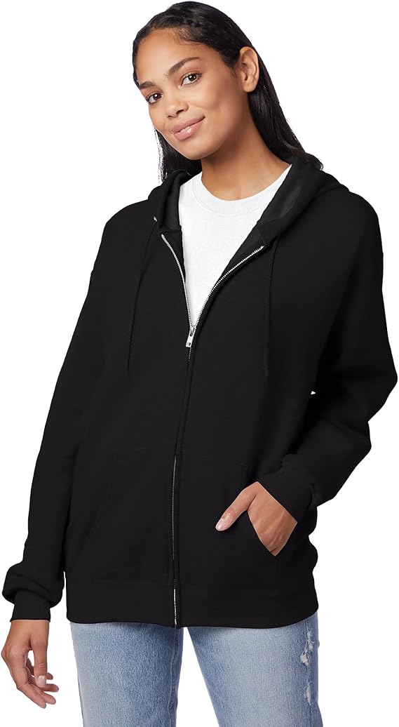 Men's zip-up hoodie, men's full-zip fleece hoodie, hooded sweatshirt