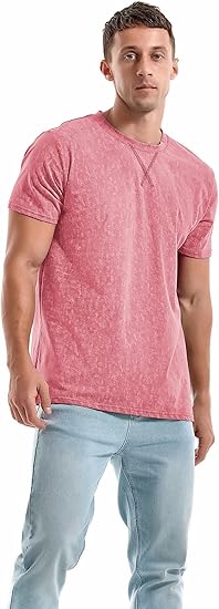 Men's T-shirts - Premium pure cotton crew neck T-shirts, sizes S-4XL