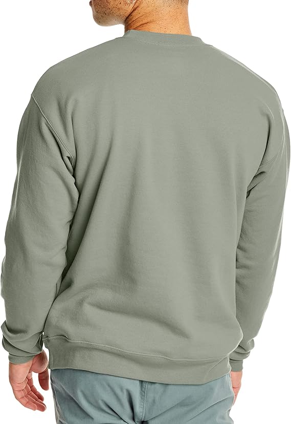 Men's fleece hoodie, pullover crew neck sweatshirt, plus size/extra long, 1 or 2 packs