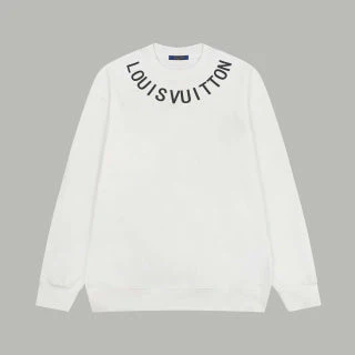 Wrap-around lettering sweatshirt