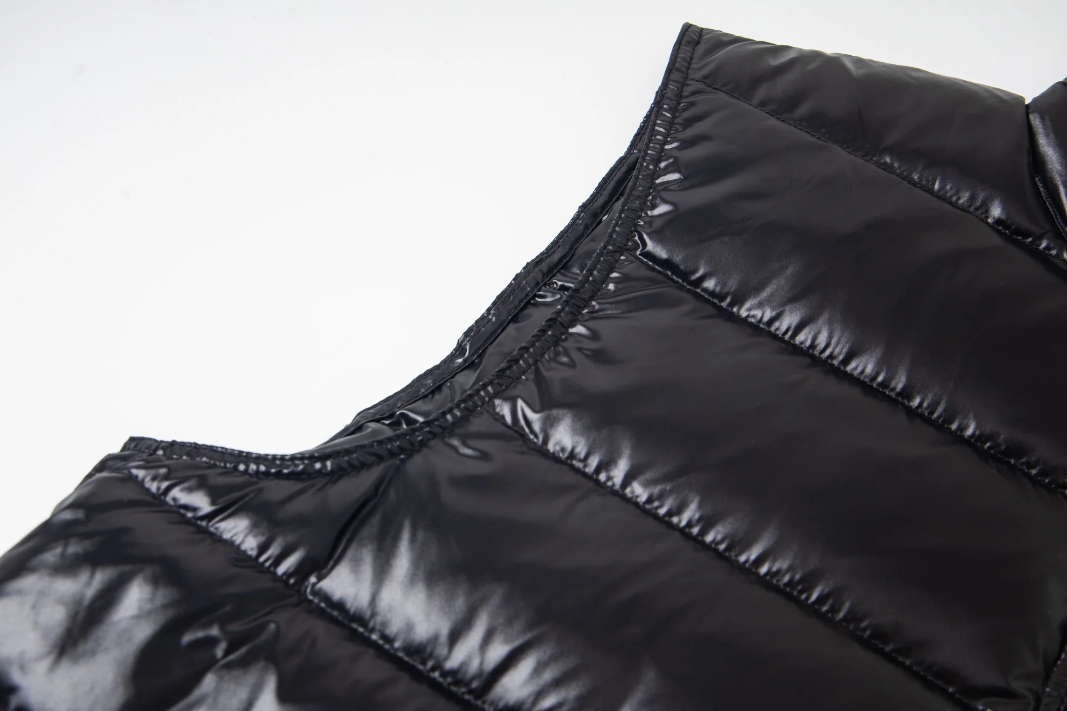 Double zip down vest