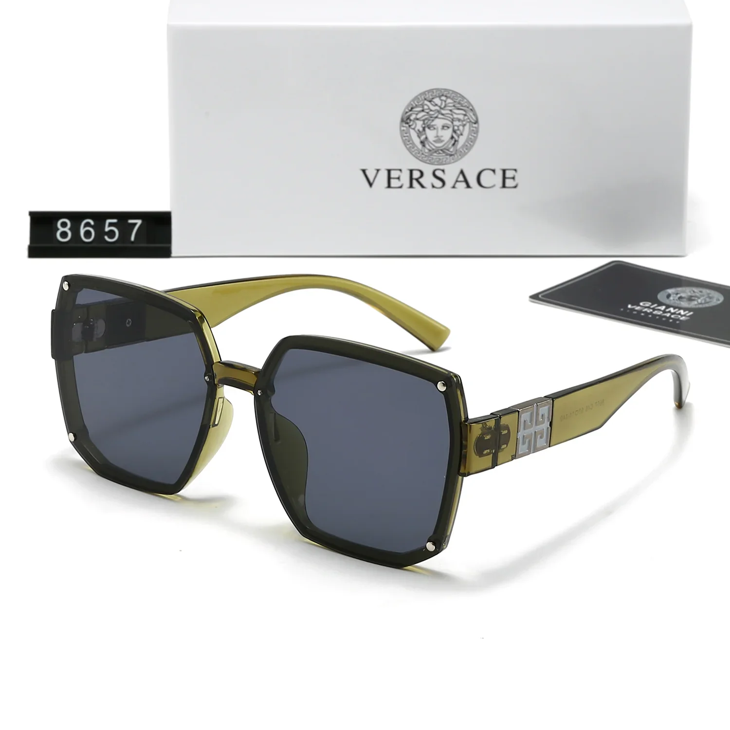 7-color plain sunglasses 8657