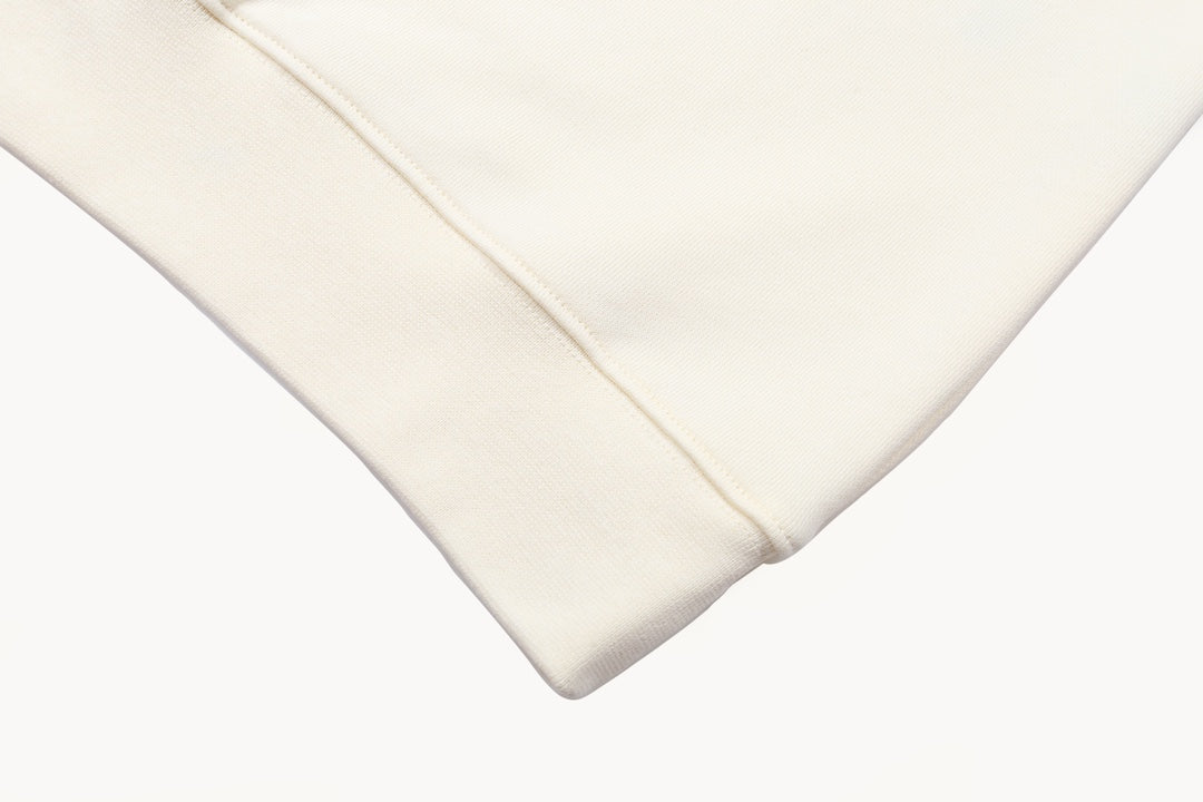 Embroidered cotton sweatshirt