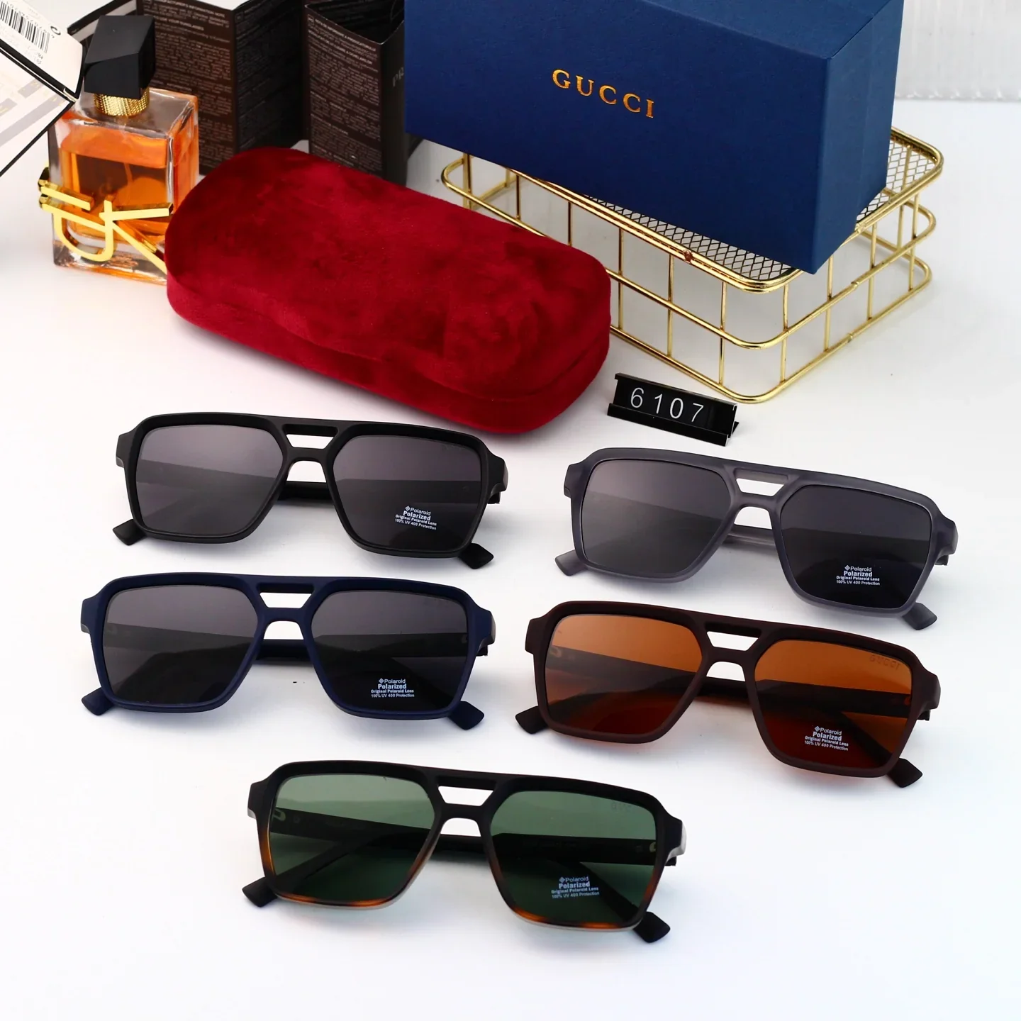4 colors of trendy sunglasses  6107