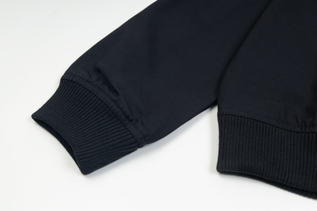 Embroidered baseball jacket