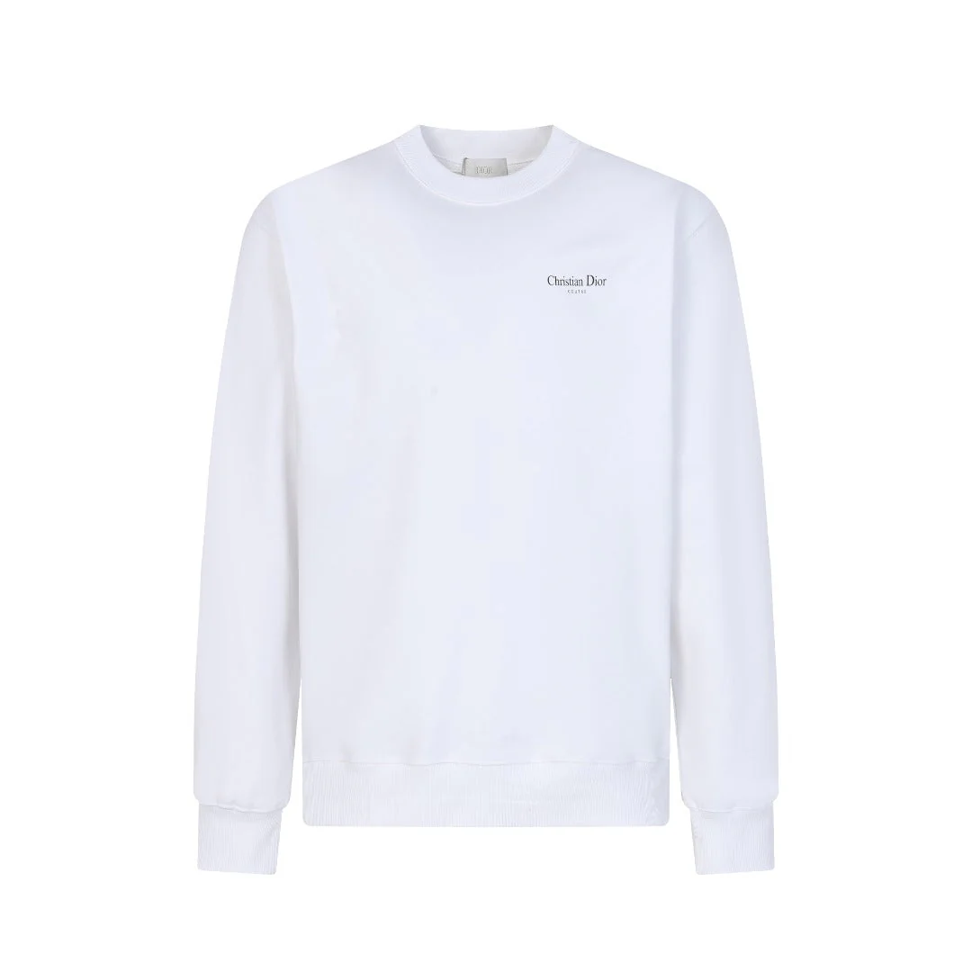 Knitted printed sweatshirt