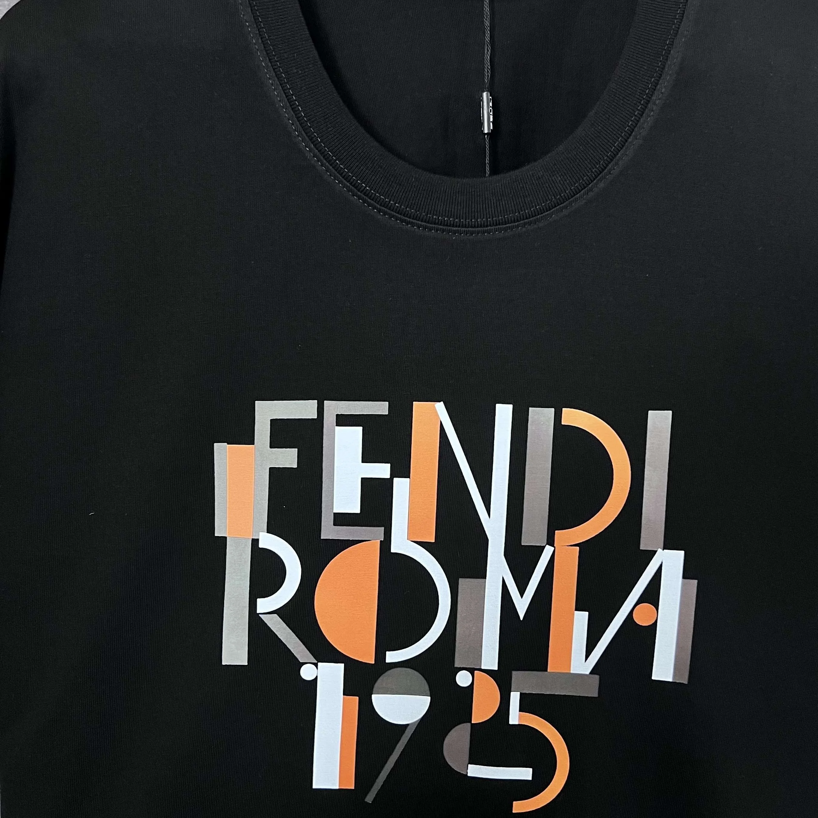 Color-blocked letters sweatshirt