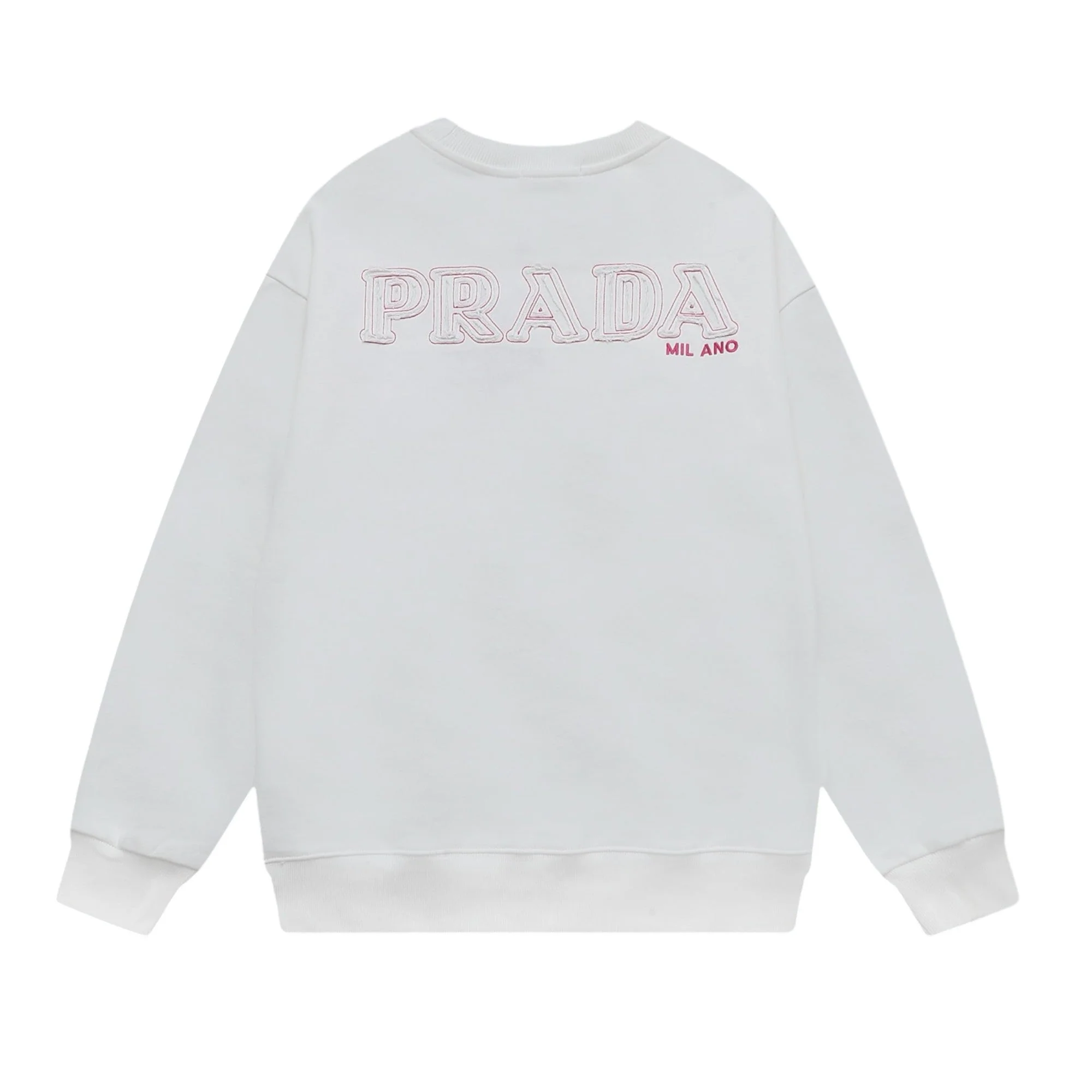 embroidery cotton sweatshirt