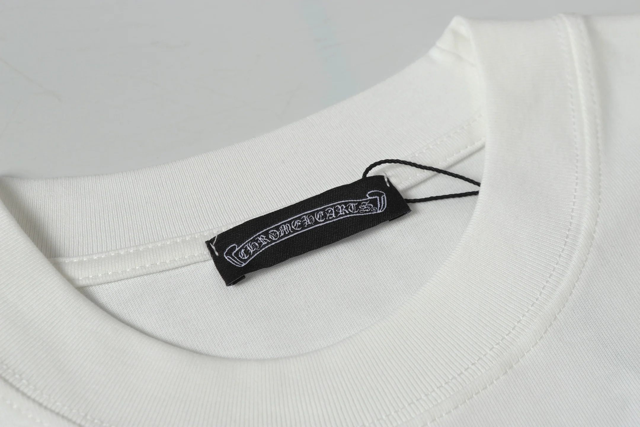 Bubble crew neck printed T-shirt