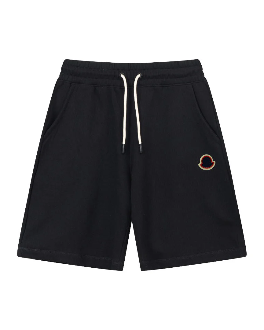 Summer embroidered cotton shorts