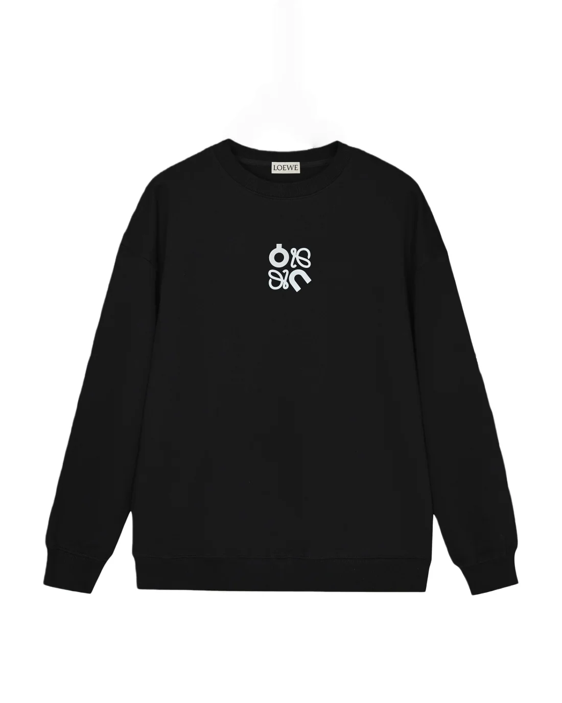 Strip printing cotton sweatshirt