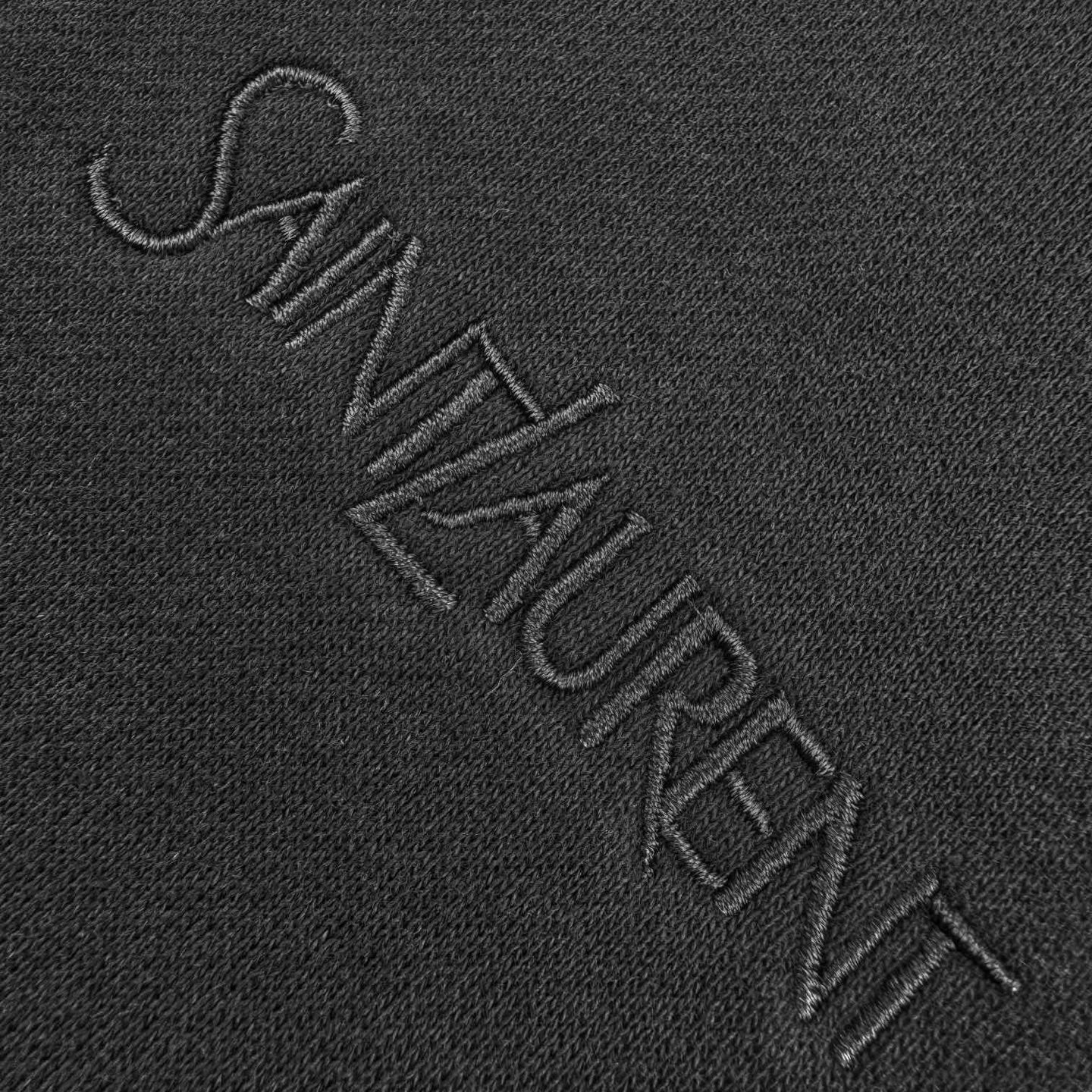 Embroidered cotton sweatshirt