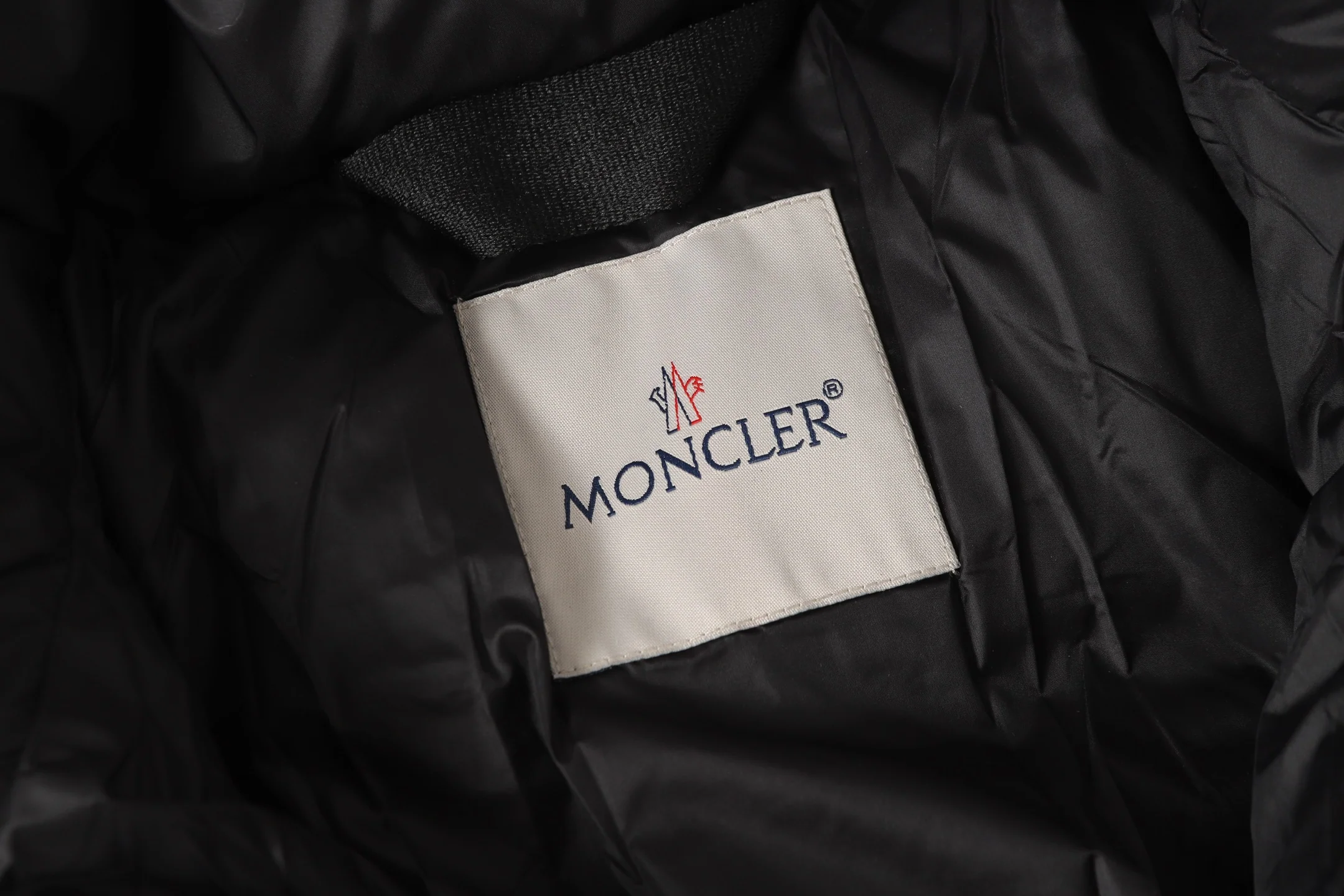 zipper stand collar down jacket