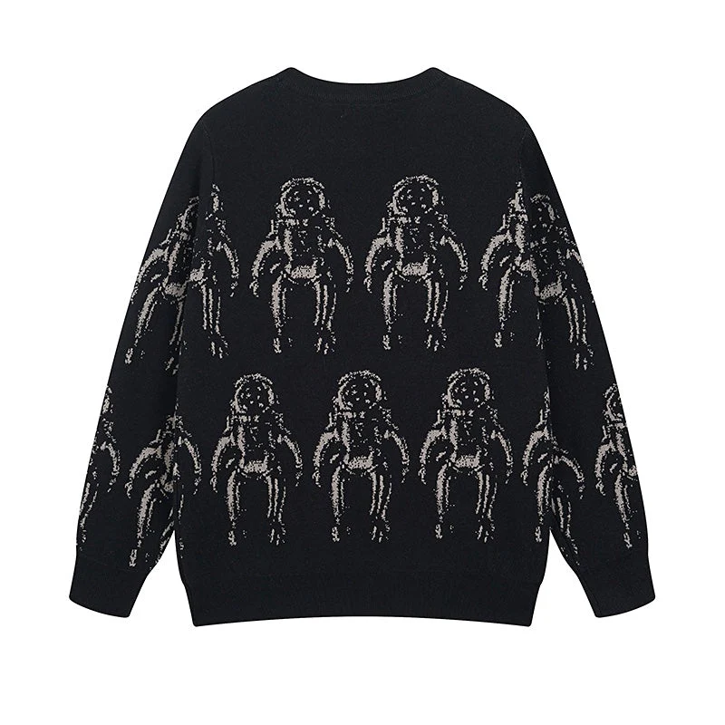 Knitted cashmere sweatshirt