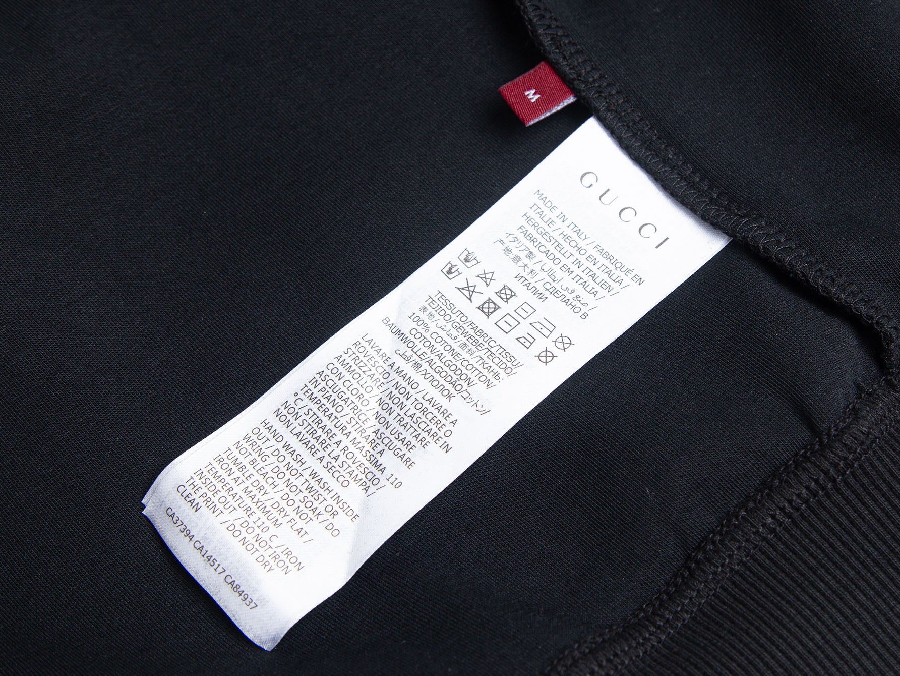 Embroidered half-zip sweatshirt