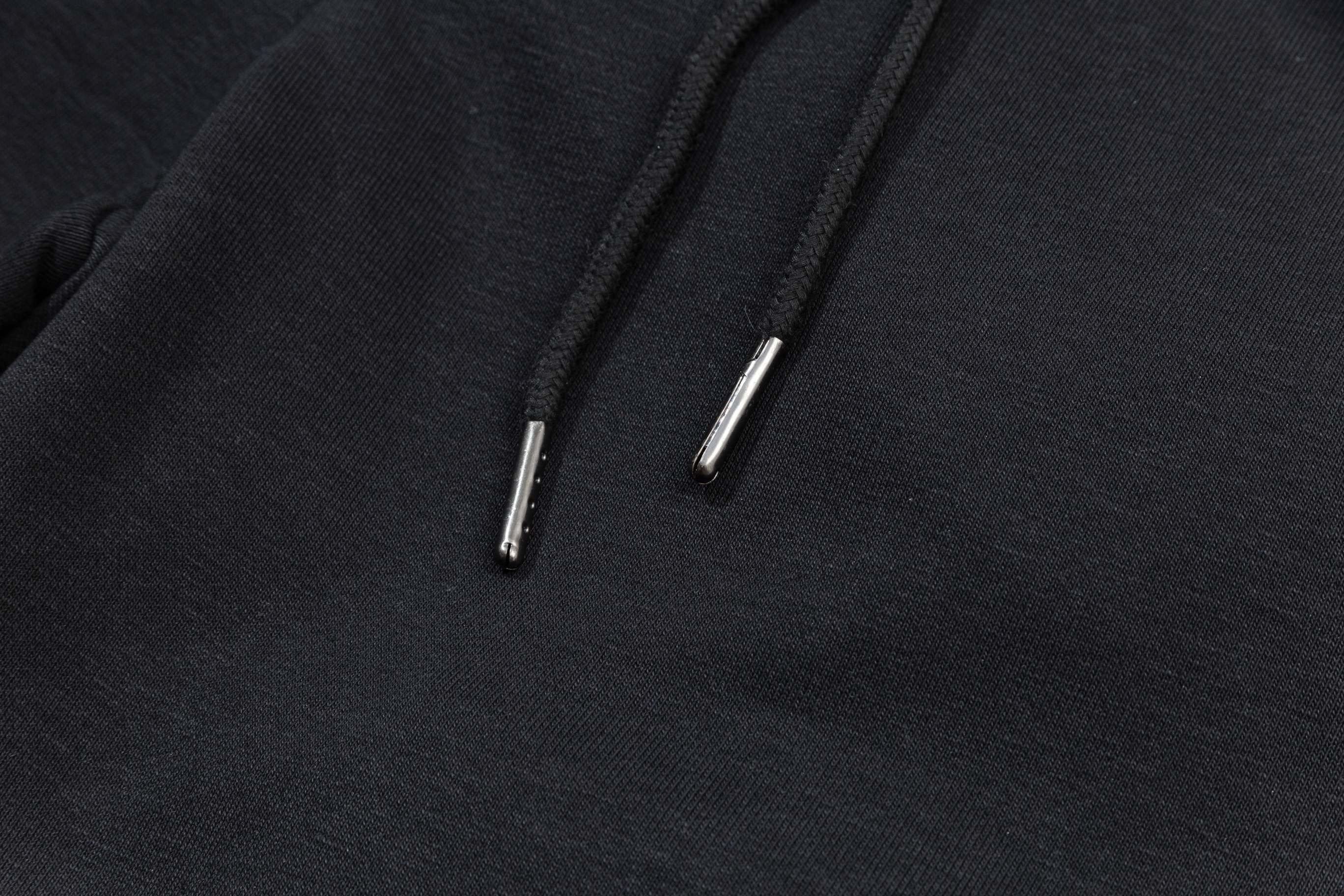 Embroidered drawstring casual trousers