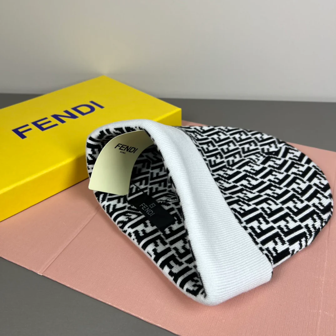 Double layer Cashmere Knitted  Beanie