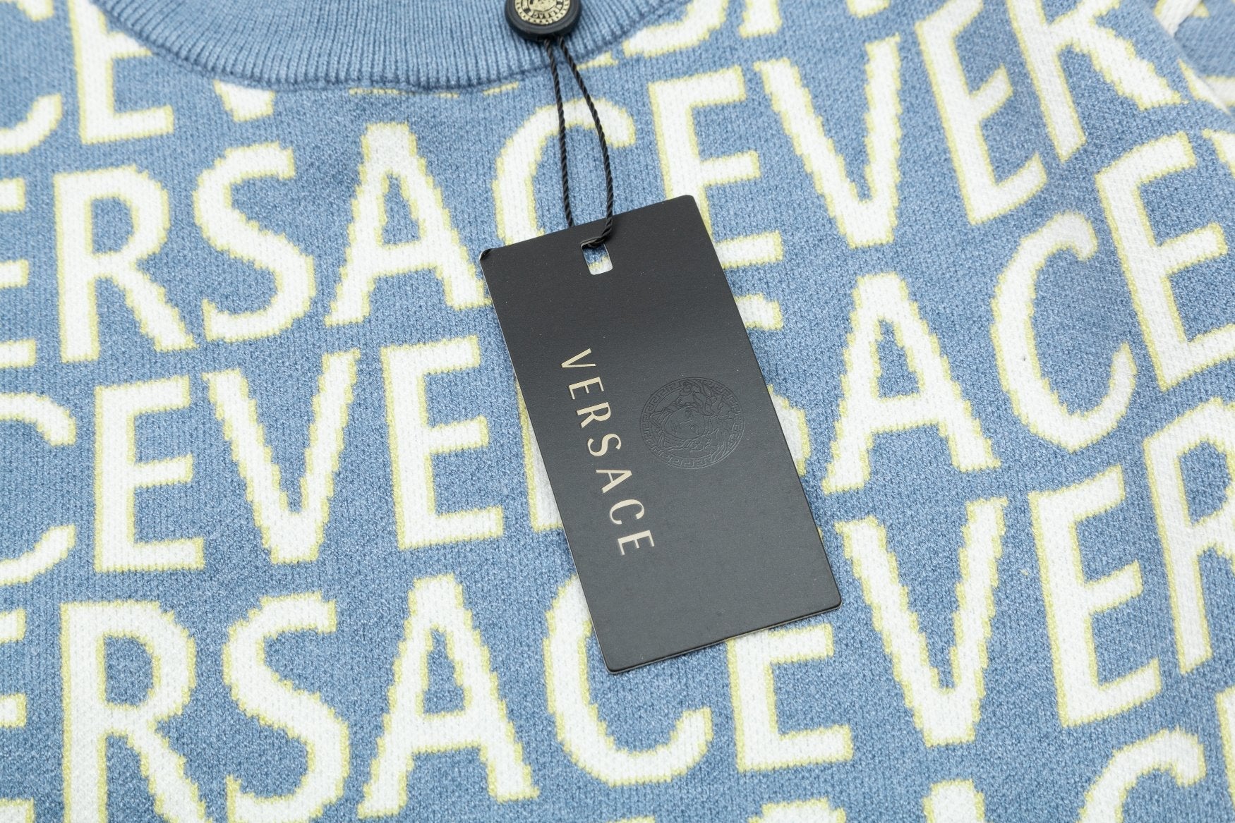 knitted jacquard sweatshirt