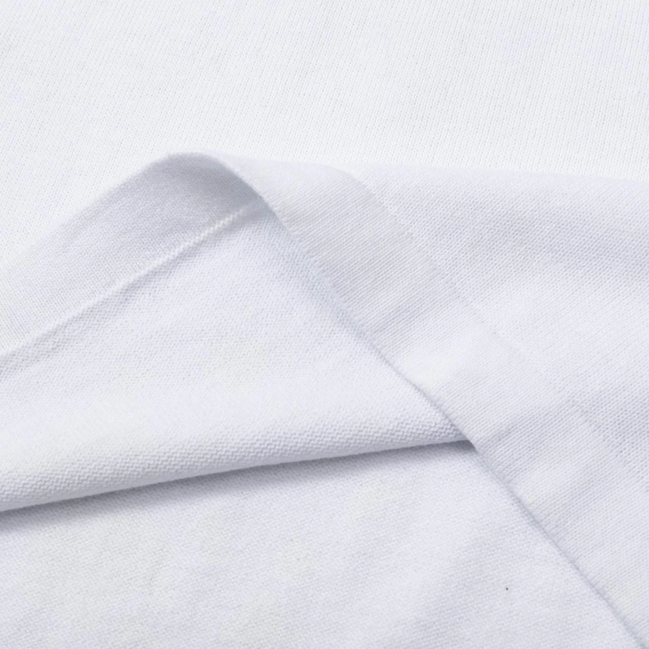 Knitted jacquard collar cotton T-shirt