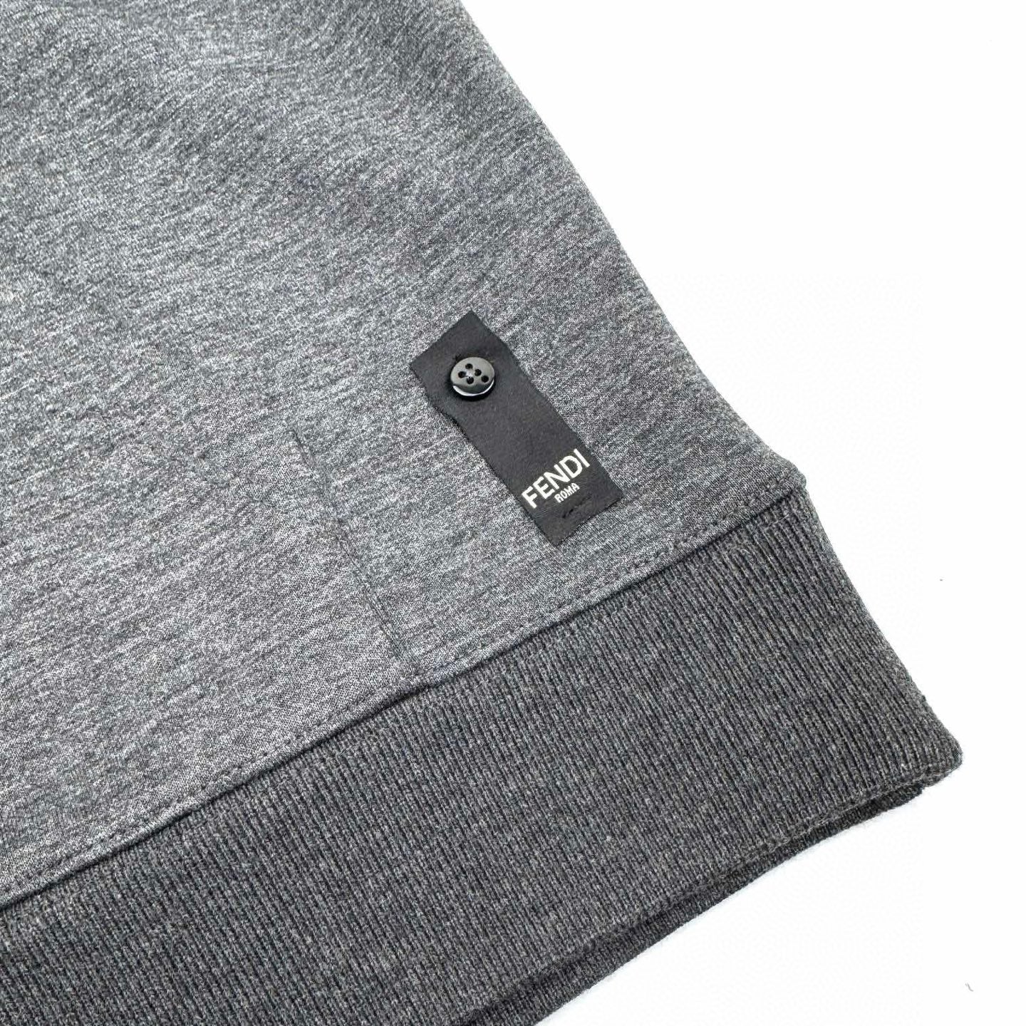 Embroidered  cotton sweatshirt