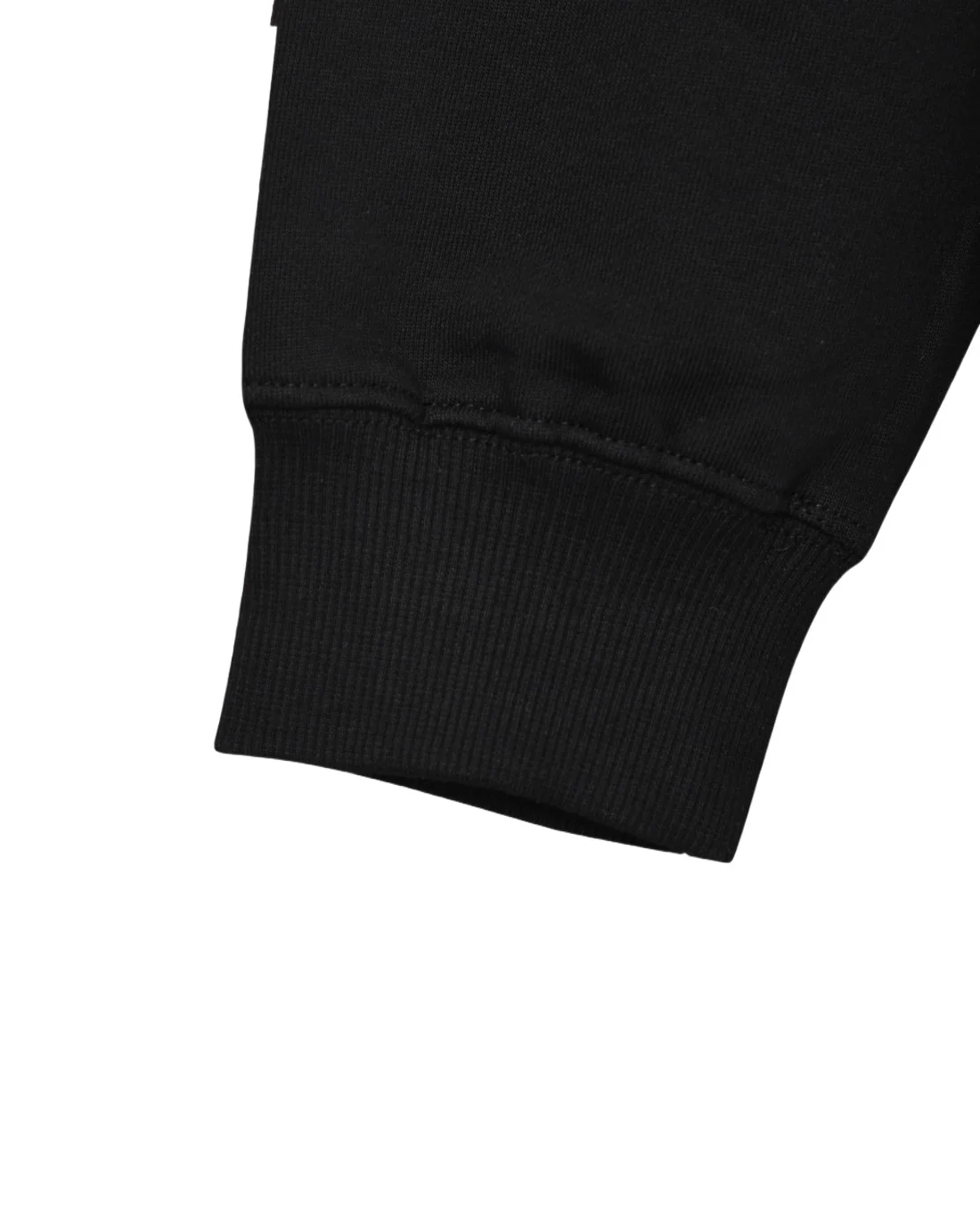 Suede offset printed sweatshirt