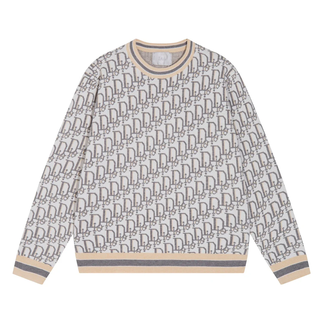 Knitted cashmere sweatshirt