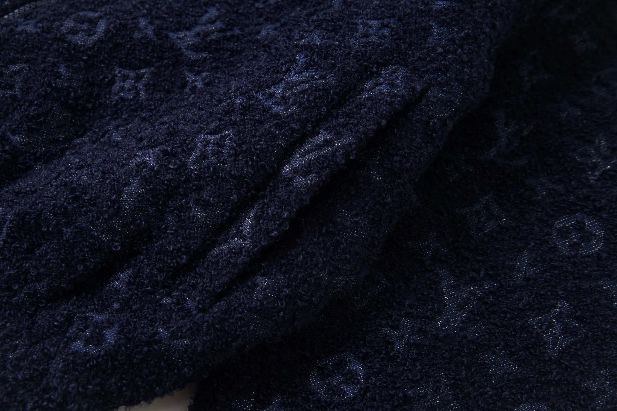 Fleece cashmere jacket