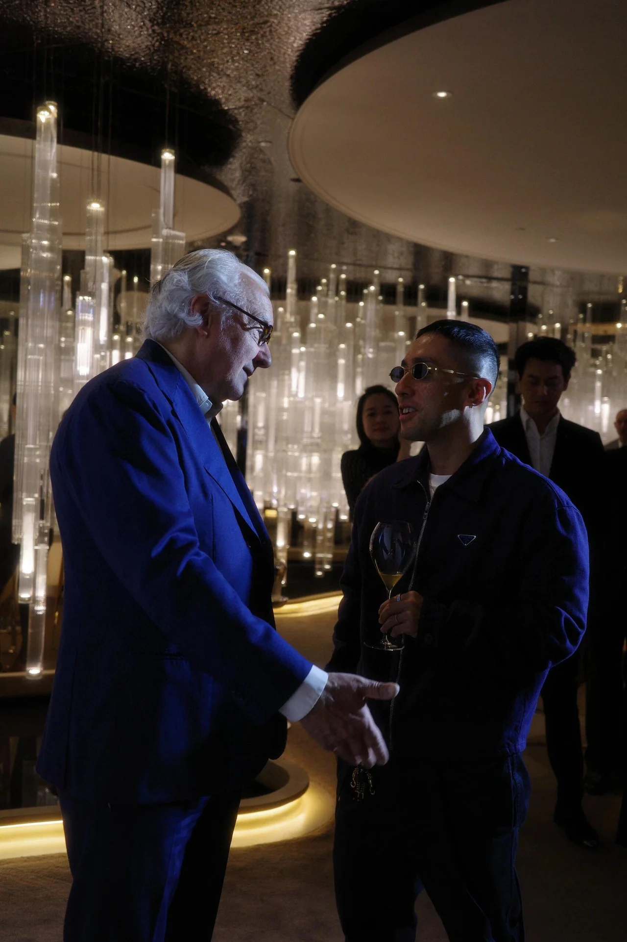 Denim cotton T-shirt