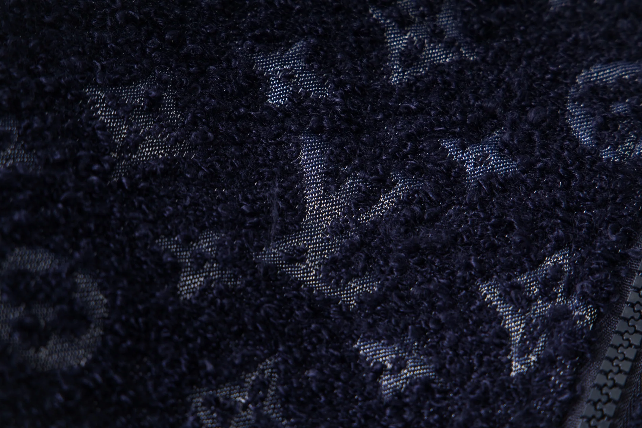 Fleece cashmere jacket