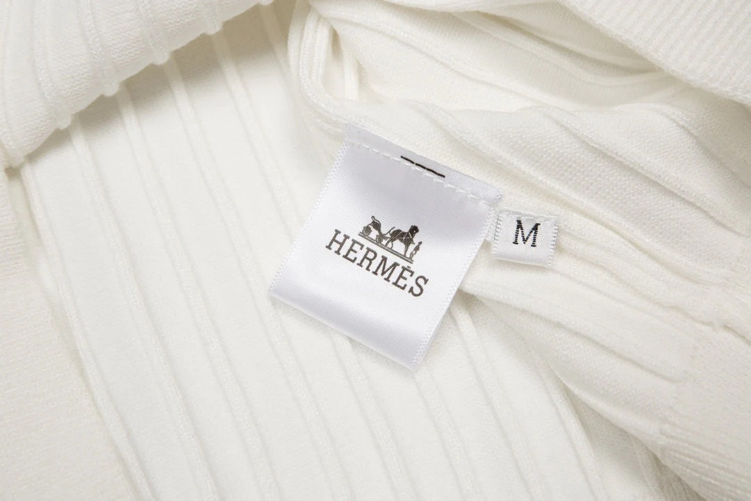 Knitted lapel cashmere sweatshirt