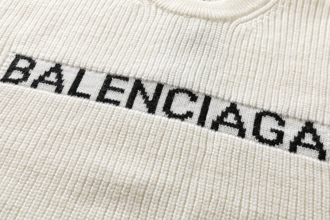 Jacquard knitted cashmere sweater