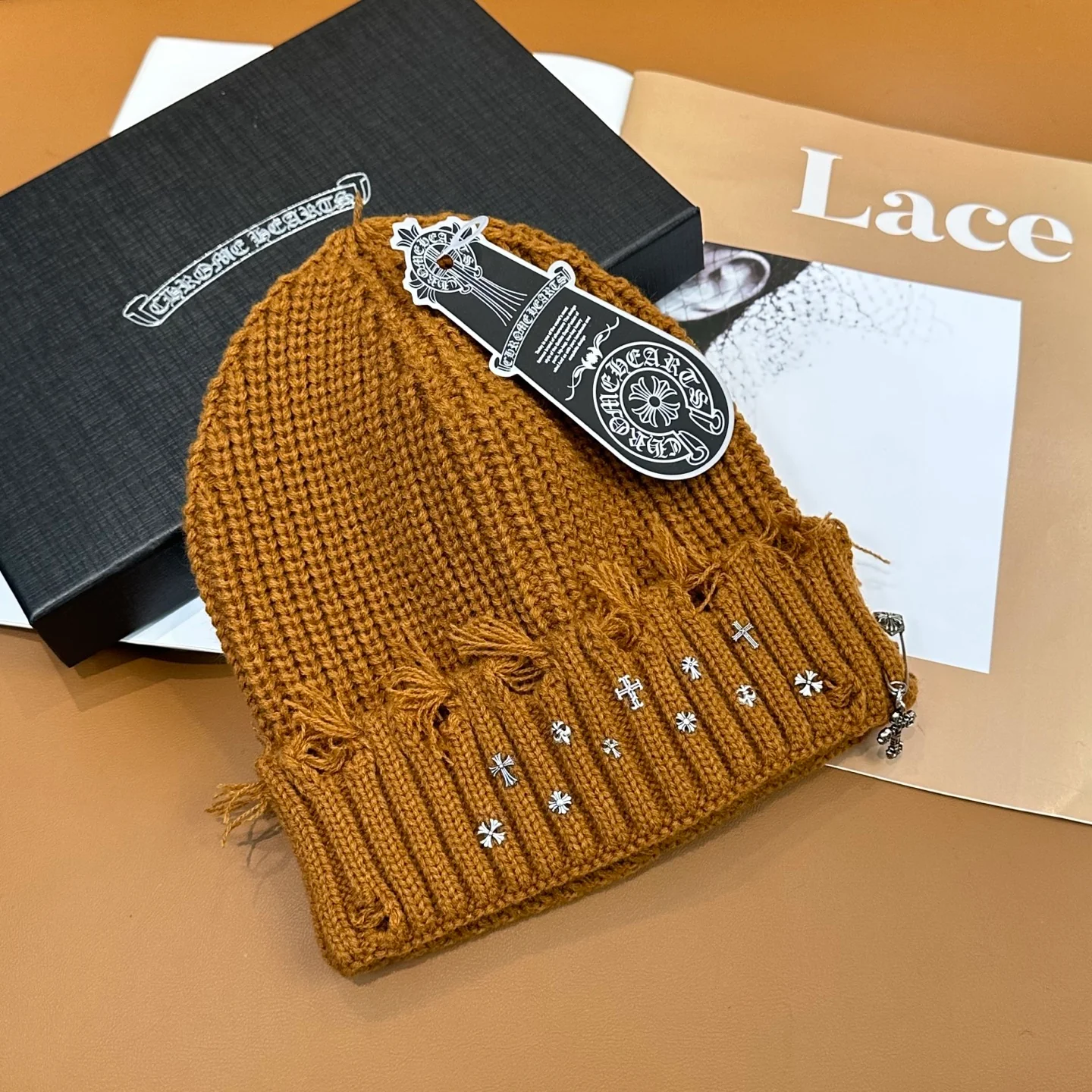 Metal Monogram Cashmere Beanie