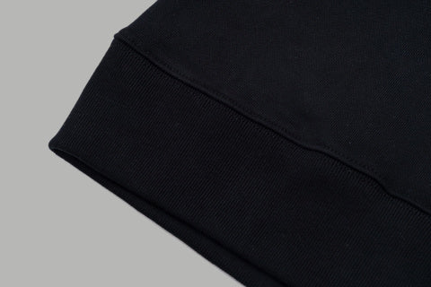 Rhinestone lettering sweatshirt