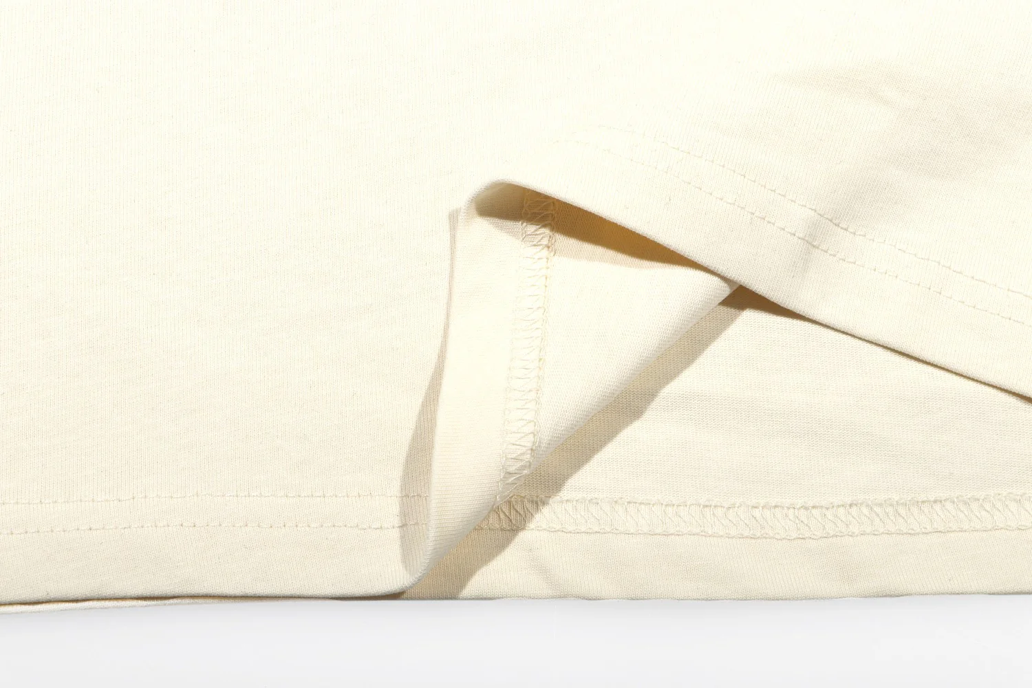 Printed crew neck cotton T-shirt