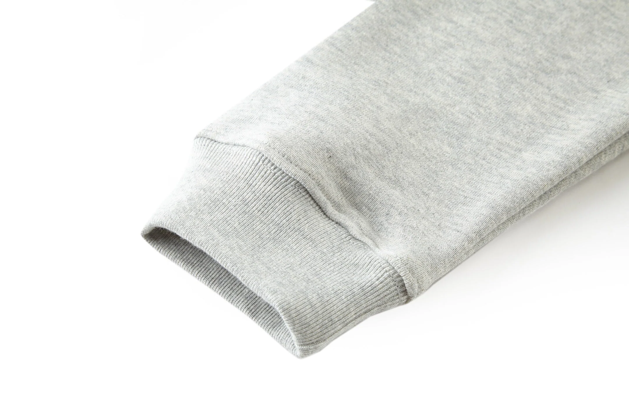 Embroidered cotton crewneck sweatshirt