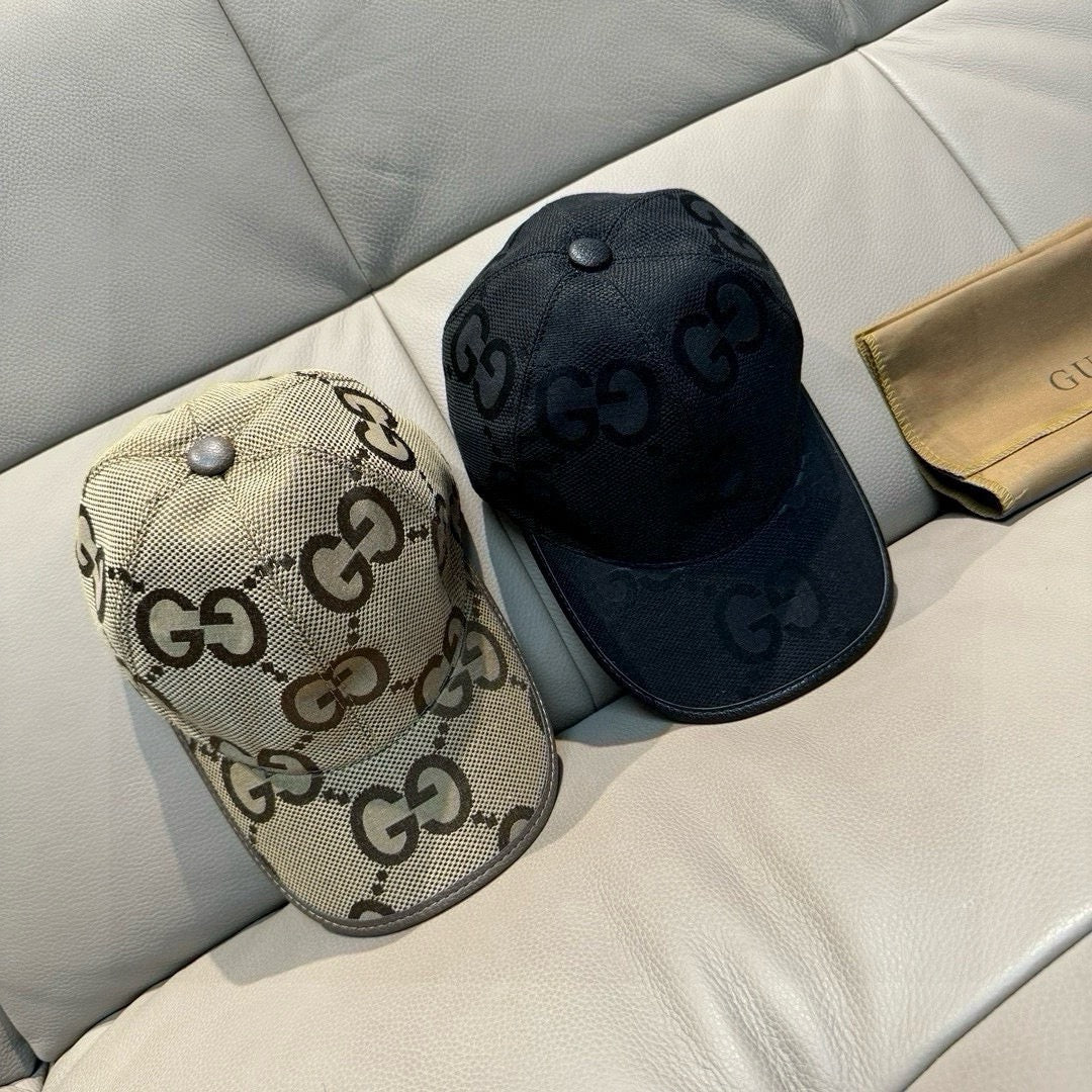 Jacquard lettering baseball cap