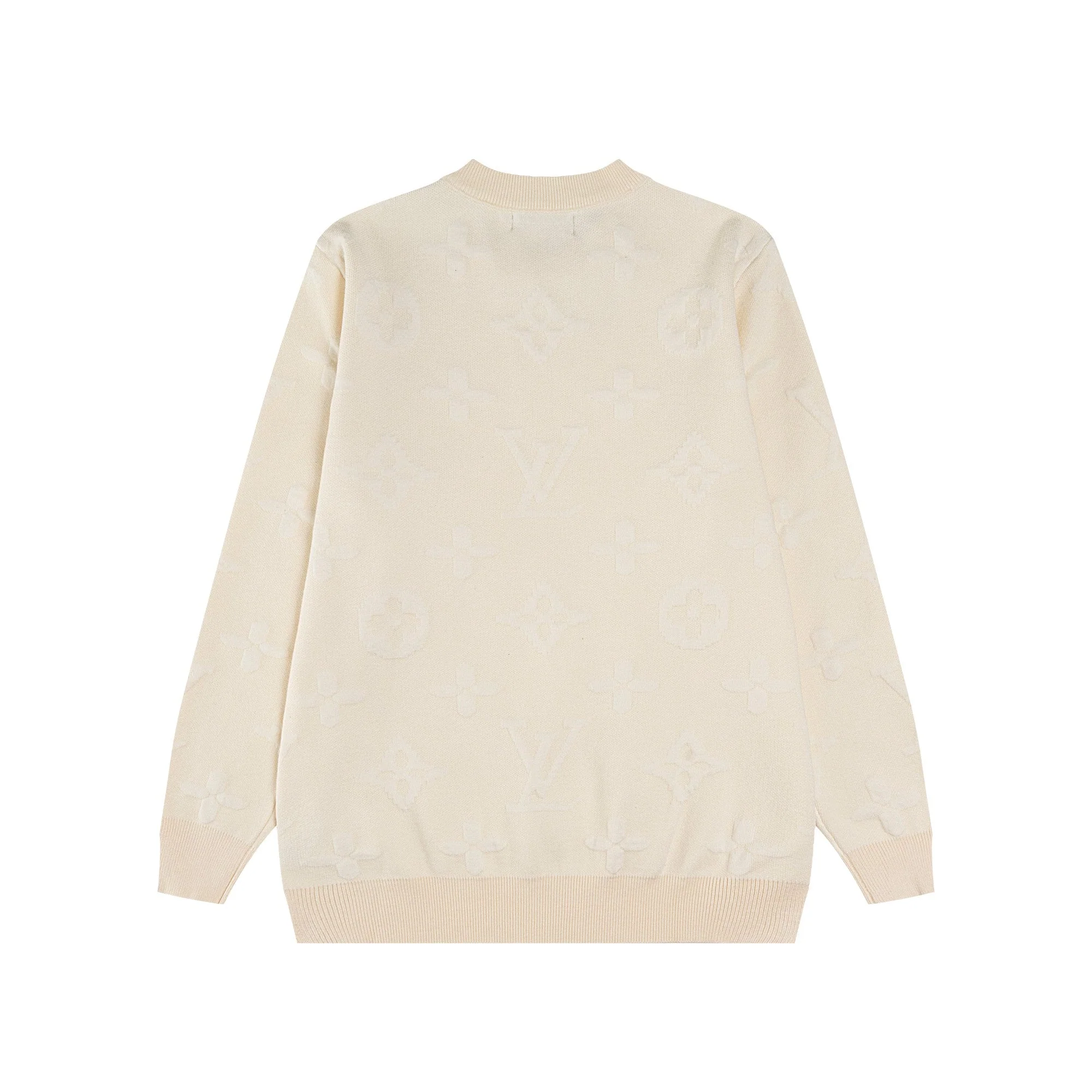 jacquard cashmere sweatshirt