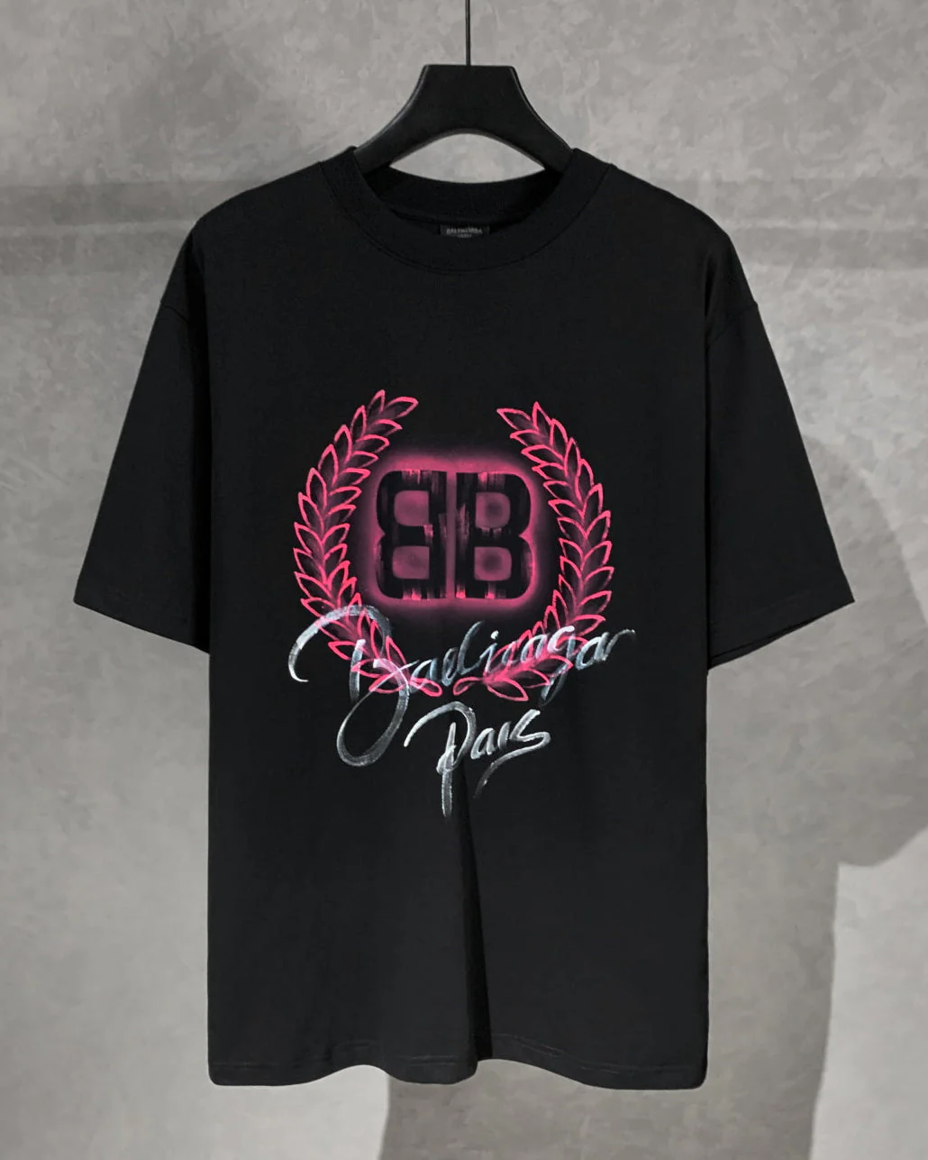 Wheat ear print T-shirt