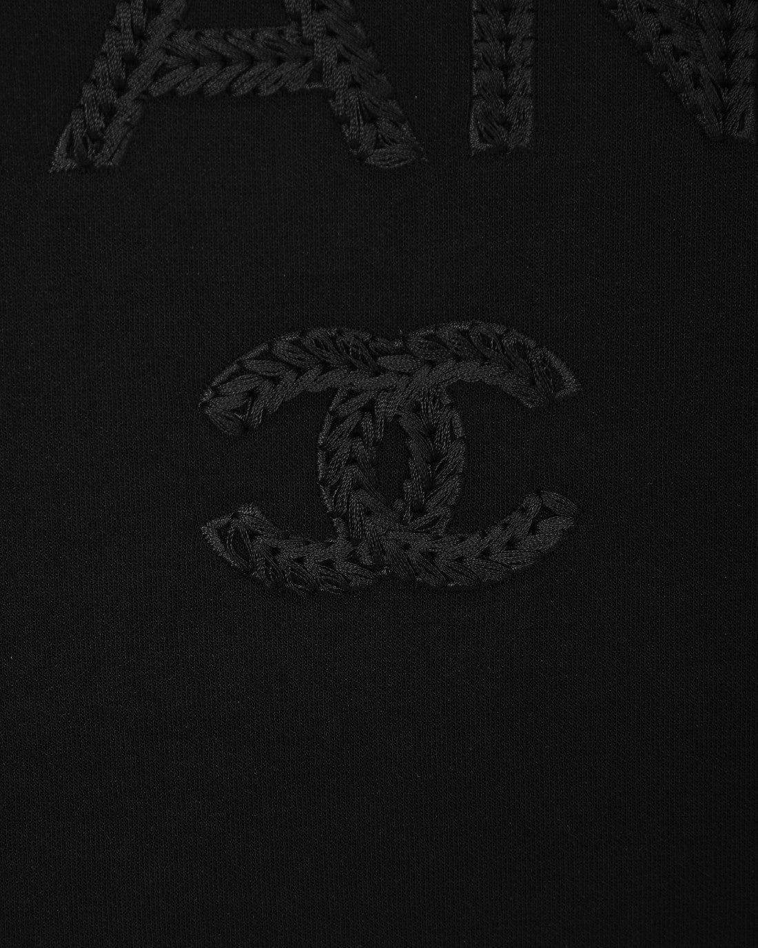 Embroidered cotton sweatshirt