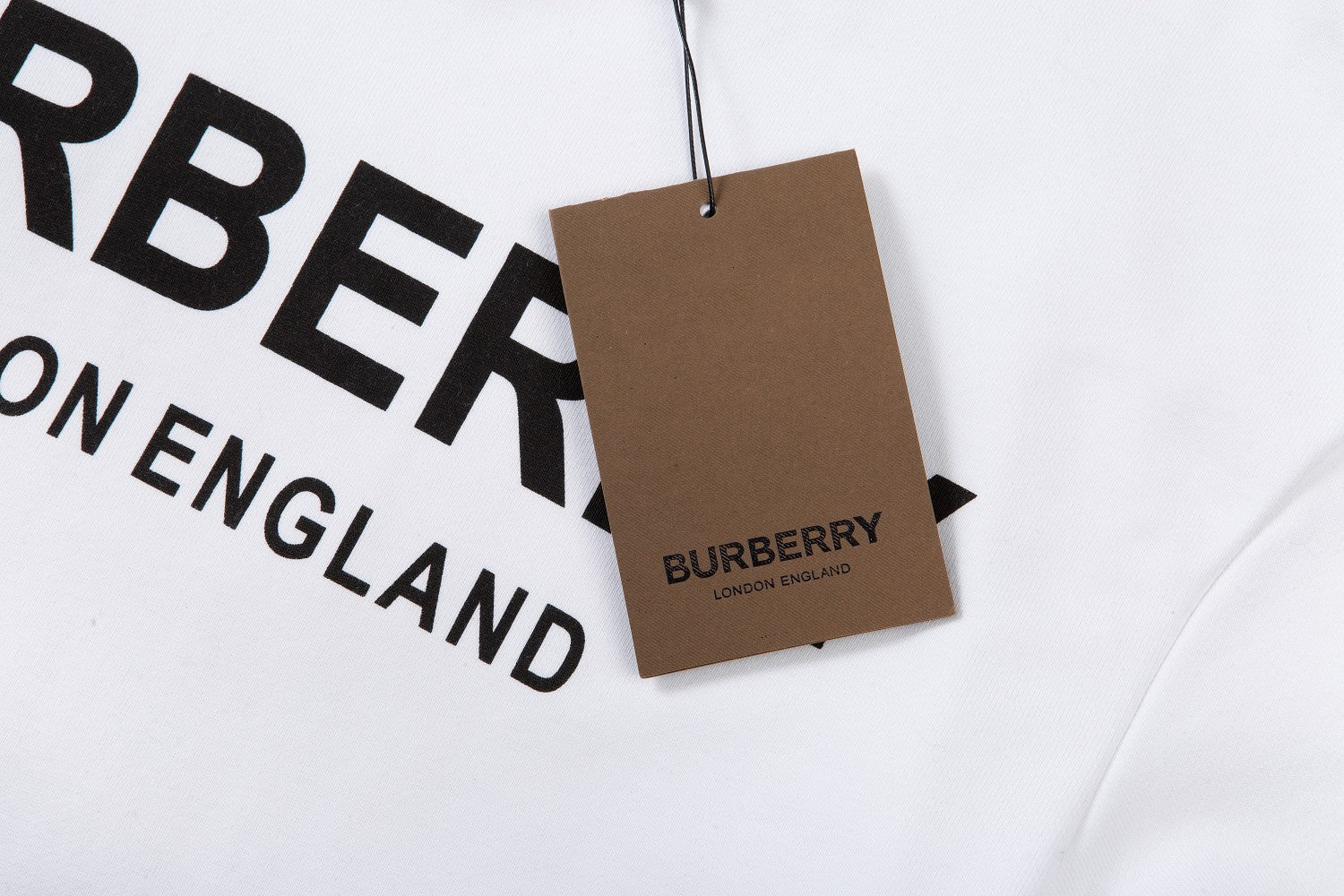 Printed crew neck cotton sweatshirt