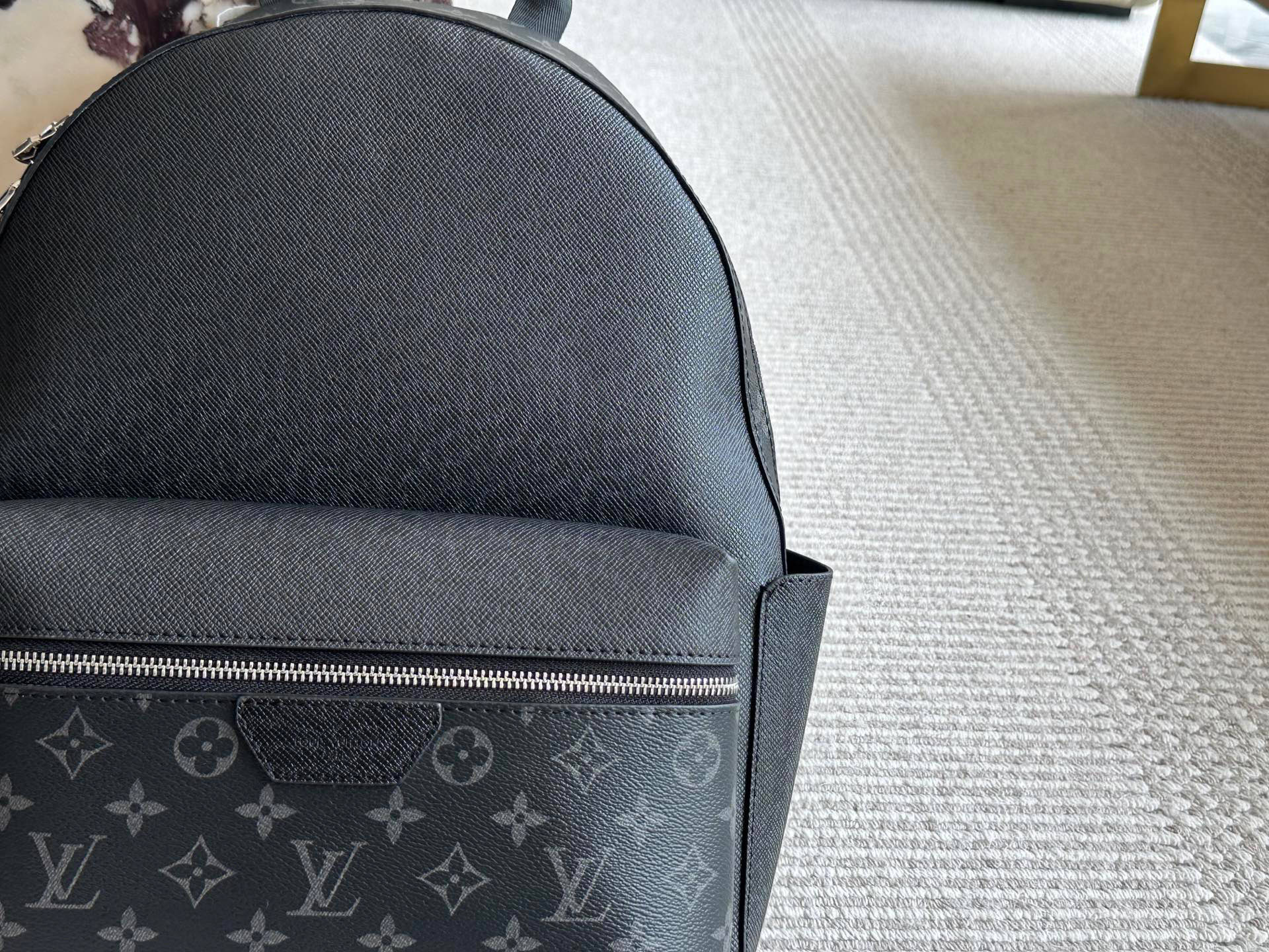 Leather Print Backpack