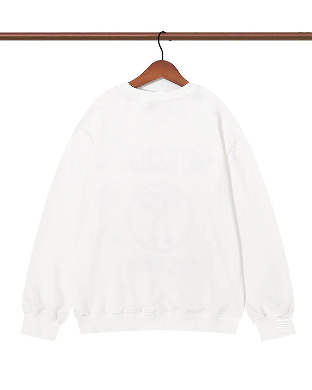 knitted embroidered sweatshirt