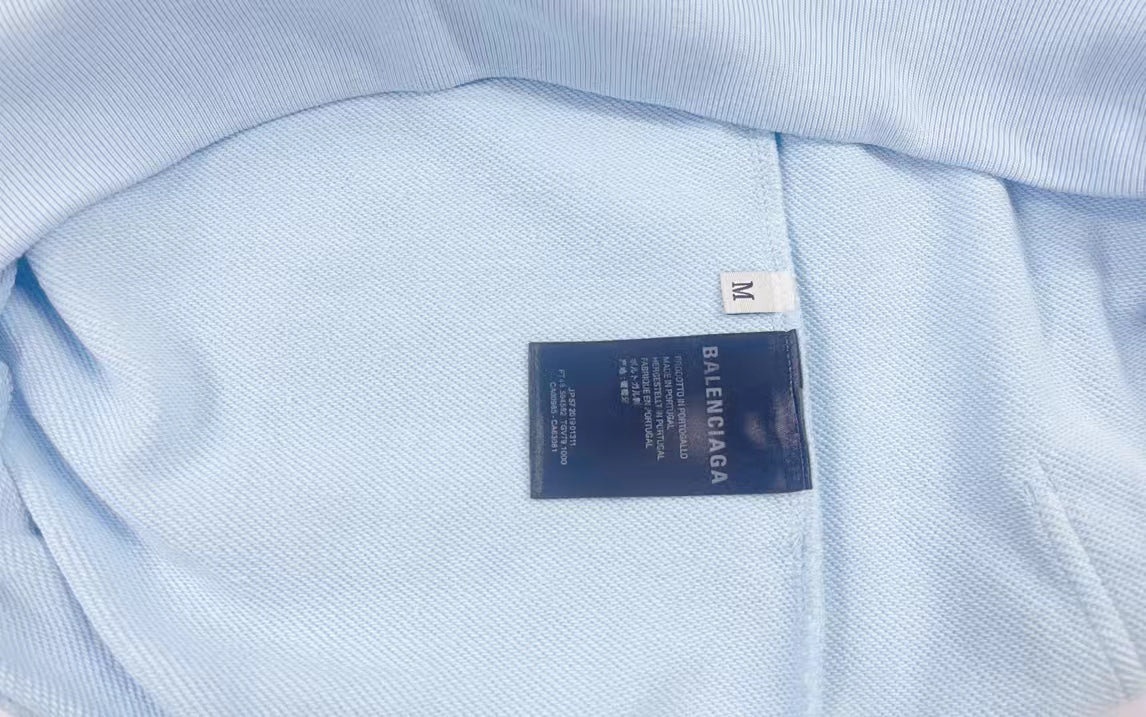 Printed cotton hooded sweatshirt